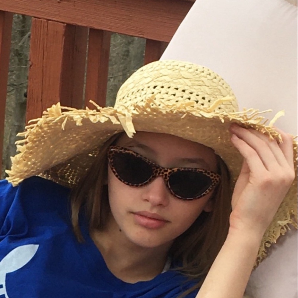 Unk Tan Woven Sun Hat